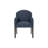 Truett Fully Assembled Upholstered Lounge Chair with Solid Maple Wood Legs