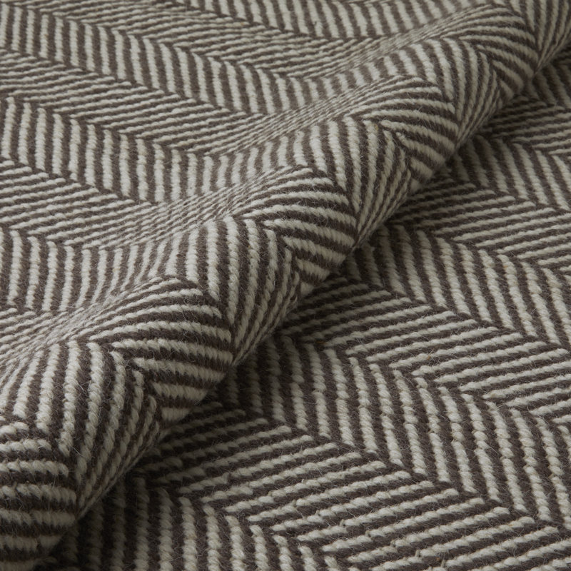 Hiltonia Chevron Hand Woven Area Rug, Rectangle 152 x 226cm