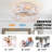 Zailey 18.9'' Farmhouse Caged Ceiling Fan with Light Kit and Remote-1372964082-1607324713