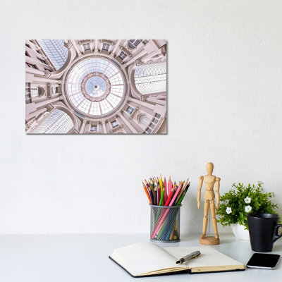 Along the Passage and the Spectacular Dome 1 Piece Wrapped Canvas Wall Art