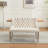 45.6”velvet Upholstered 2-seat Armless Loveseat-55121969-55121968