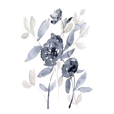 Pivoines en gris I
