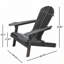 Chaise Adirondack d'extérieur en bois-1881628298