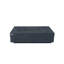 Capetown 56" x 32" Outdoor Concrete Fire Table 60,000 BTU - Includes Fire Glass, Lid & PVC Cover-85736287-88670668