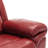 Manual Recliner Chair with LED Light Strip-1399871397