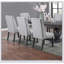 Chaises d'appoint 2 pièces Traditional