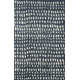 Glory Abstract Handmade Tufted Wool Dark Blue/Ivory Area Rug