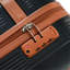 Ensemble de valises Hardshell 3 pièces, valise de cabine 20 pouces avec roulettes pivotantes, verrou TSA, ABS léger et durable pour les voyages d'affaires