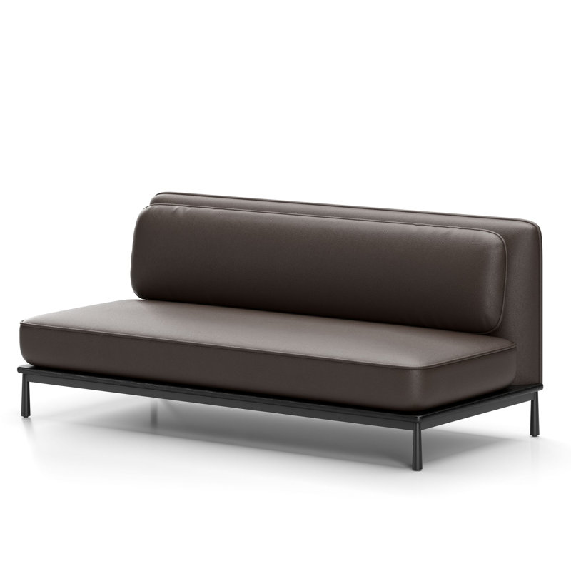 Canapé Arc, Omega Tabac, Chêne noir