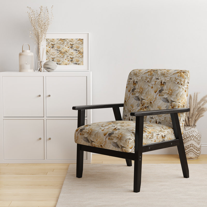 Fauteuil d'appoint blanc rembourré en velours blanc