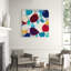 Gemstones 1' Framed Print on Canvas