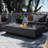 Rectangle Concrete Smokeless Fire Pit Table-86331993