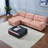Deep Seat Sectionals, Wood Frame Pink Modern L Shaped Sofa For Home