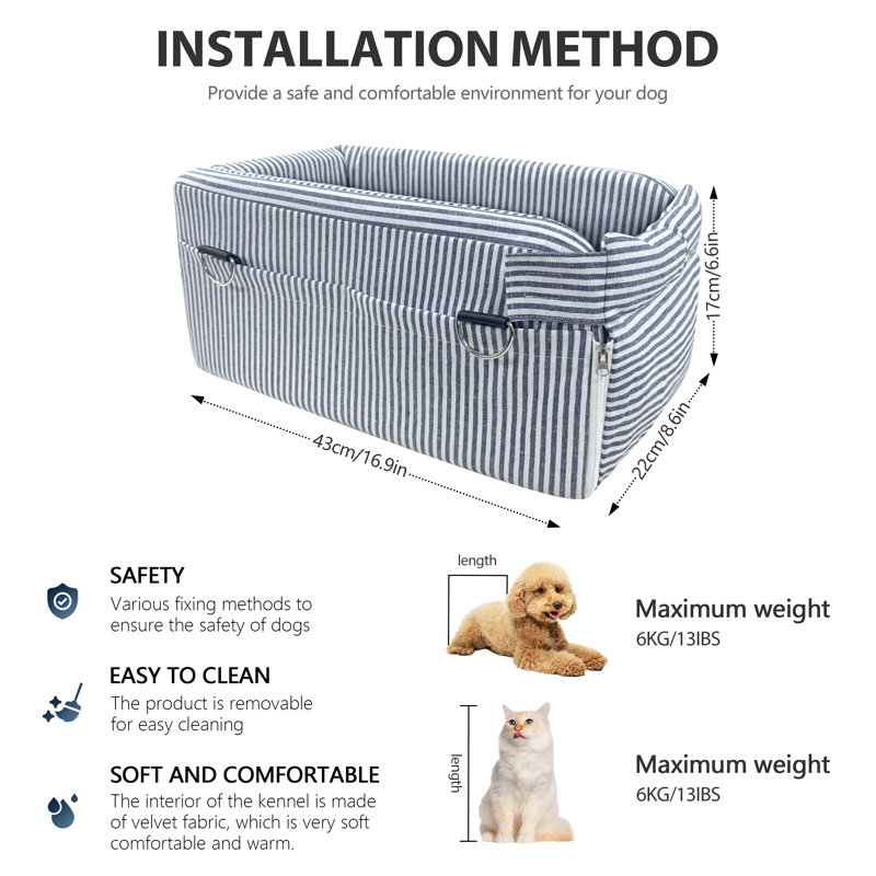 Compresseur de siège pour chien Man Friend