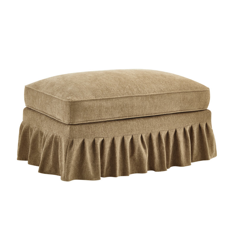 Chenille Coffee With Removable Pleats Skirts For Dual - Style , Soft Comfortable Segmented , Movable Throw Pillow, Petal Shaped , Configurable Modules And Detachable Different Appearances, Silver