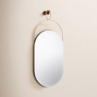 Espejo Eslabon Metal Wall Mirror