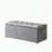 3-Piece Velvet Storage Ottoman Set,1 Rectangular Bench & 2 Small Stools