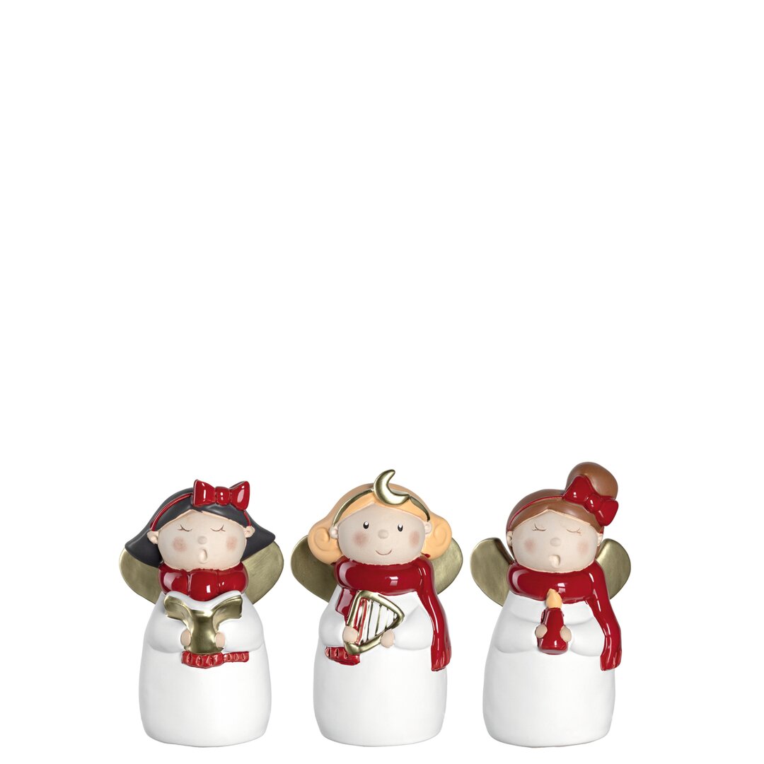 3-tlg. Figuren-Set Natale