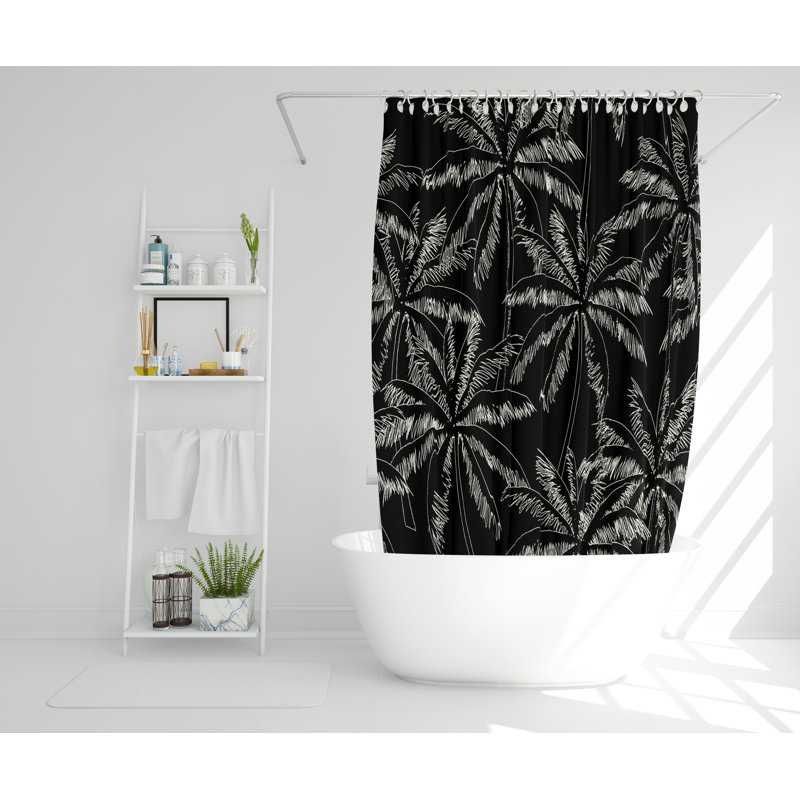 Artoria Polyester Shower Curtain Set, 168cm H x 168cm W