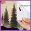 Rideaux de douche Silhouette Rhinoceros Forest-1181963996
