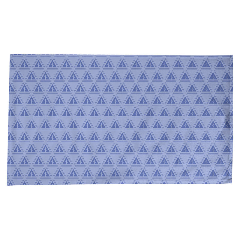 Nappe d’arbre minimaliste classique Barbra, Bleu pâle
