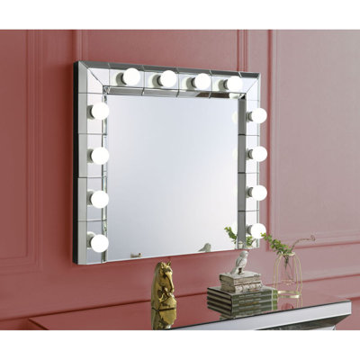 Dominic Mirrored Accent Mirror (Assembled)