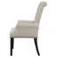 Chaise de salle à manger rembourrée Norwich Sand-246917761