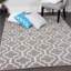 Tapis gris / blanc cassé Alkire Performance-32002287