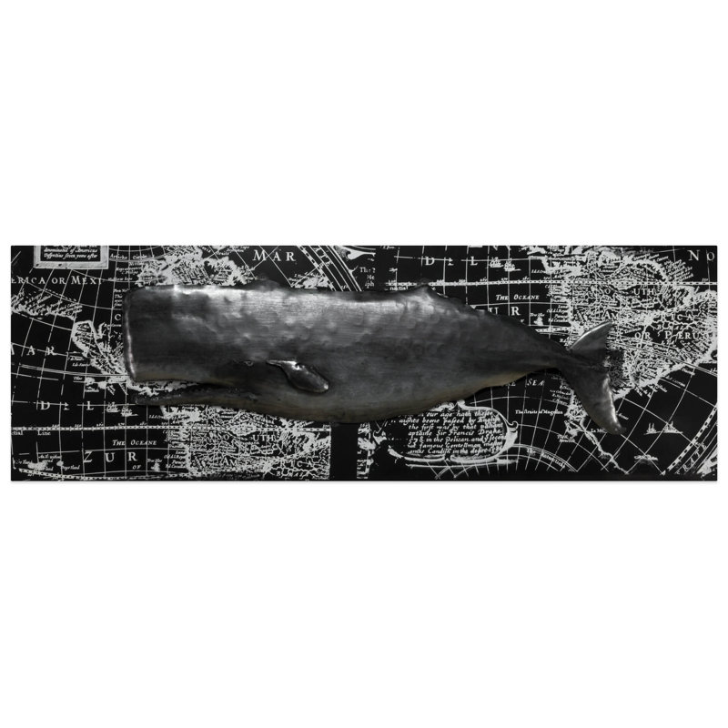 Handmade Coastal Animals Wall Decor on Metal
