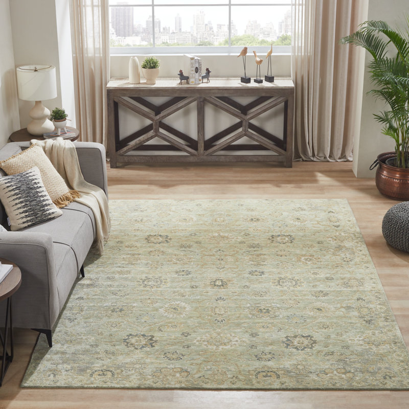Wool Area Rug, Runner 2'6" x 12'