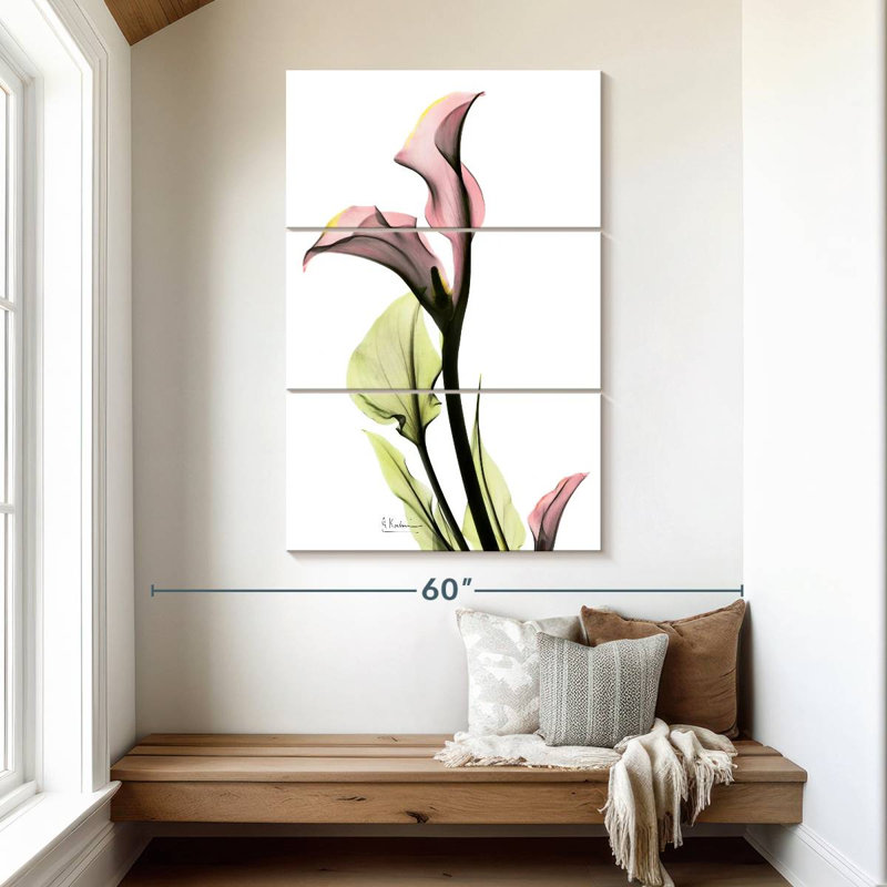 Harnek Delicate Calla Lily, 50" H x 32" W