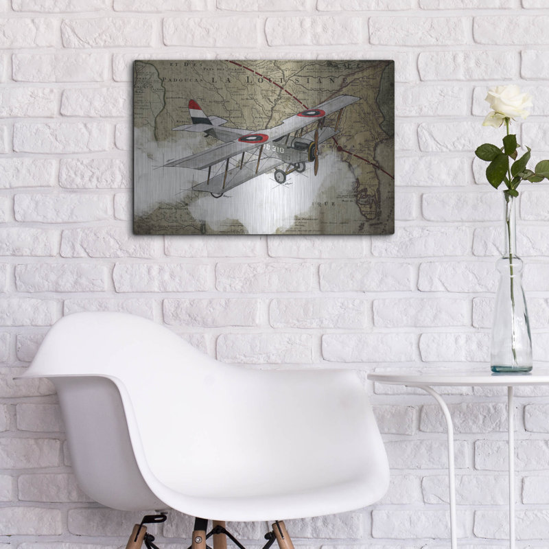 " Biplane 4 " by GraphINC, 16" H x 24" W