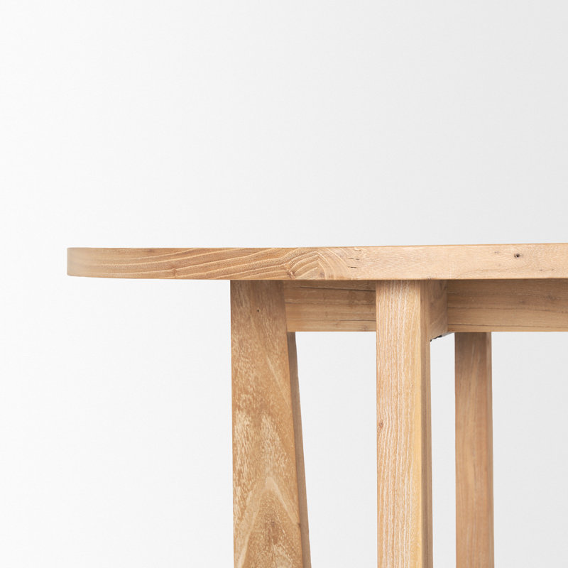 Bureau en bois massif brun clair Peach