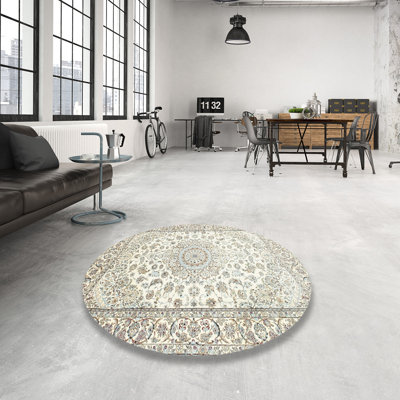 Tapis traditionnel gris / bleu clair / ivoire Dankrad
