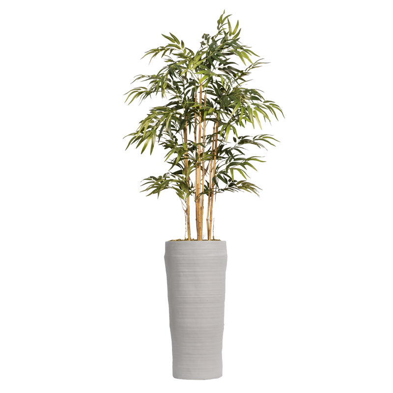 Bambou artificiel en pot 74 po Panama