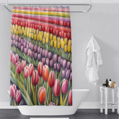 Rideau de douche Floral