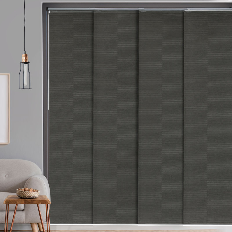 Sharmaine Artfully Spun Semi-Sheer Vertical Blind