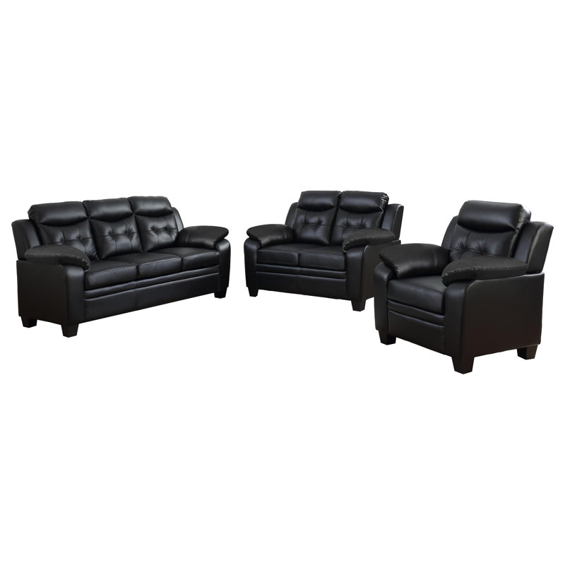 Ensemble de canapé Thyais, 3 Pieces: Sofa, Chair, Loveseat