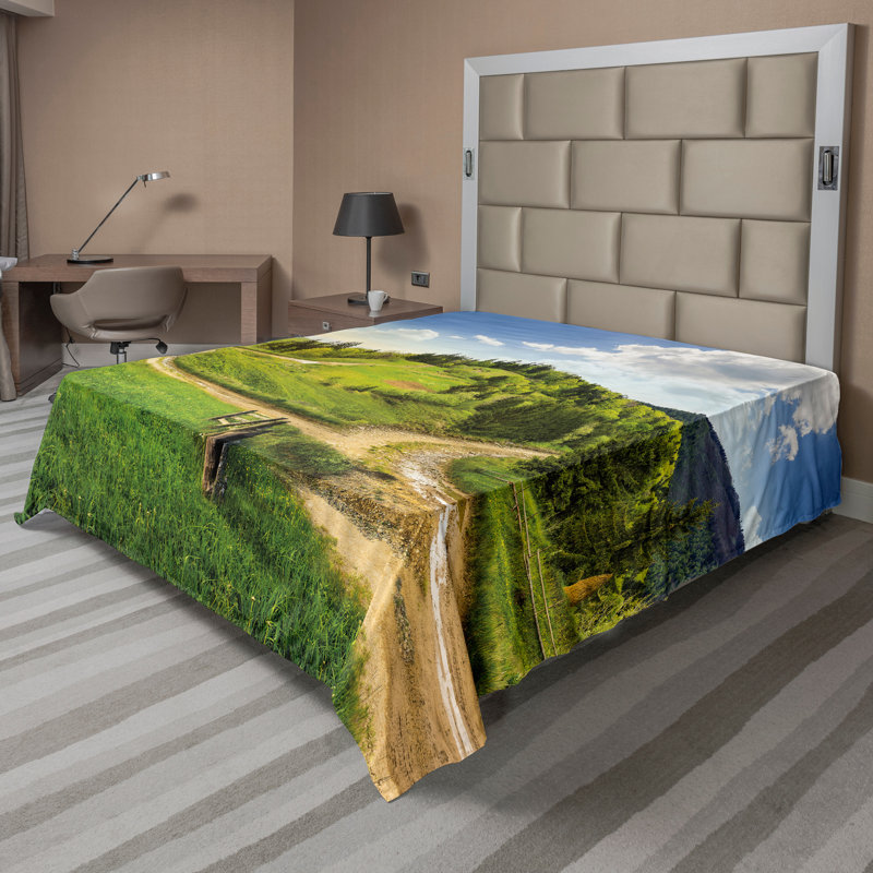 Drap plat Ambesonne, Très grand californien