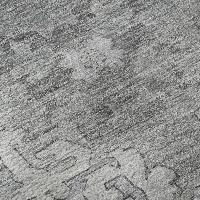 Tapis de qualité supérieure lavable à la machine AMF1731, Rectangle 1 pi 8 po x 2 pi 6 po