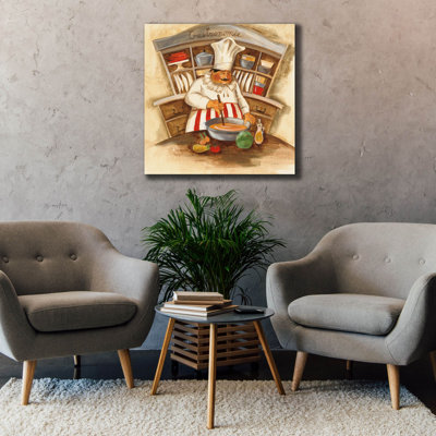 'Gastronomie'  by Silvia Vassileva Canvas Wall Art