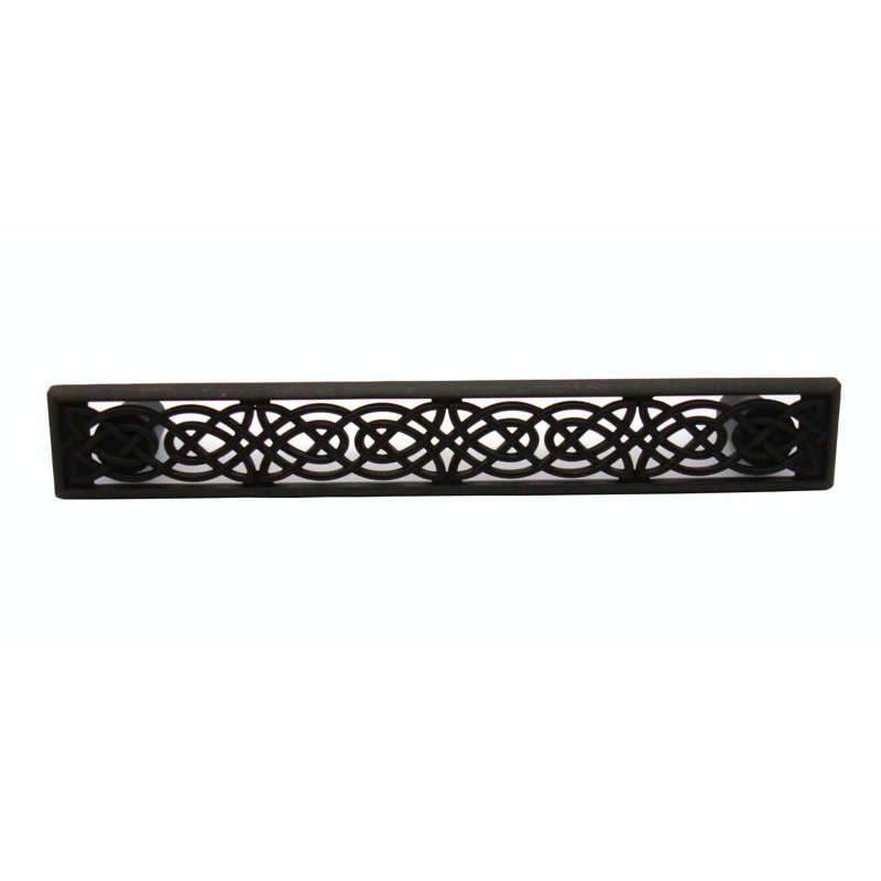 Poignée barre 5 1/8 po Celtic Style, Bronze huilé