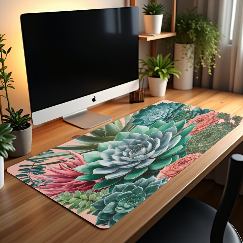 Polyester Desk Pad, 23.6x13.8