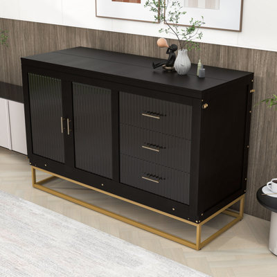 Wooden Murphy Bed with Metal Legs