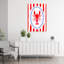 Art mural Bold Lobster Striped-1703404566