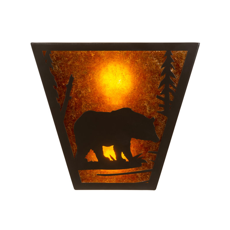 2 - Light Flush Mounted Sconce