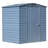 Select Steel Storage Shed Steel Storage Shed, 6X5, Blue Grey-67124427