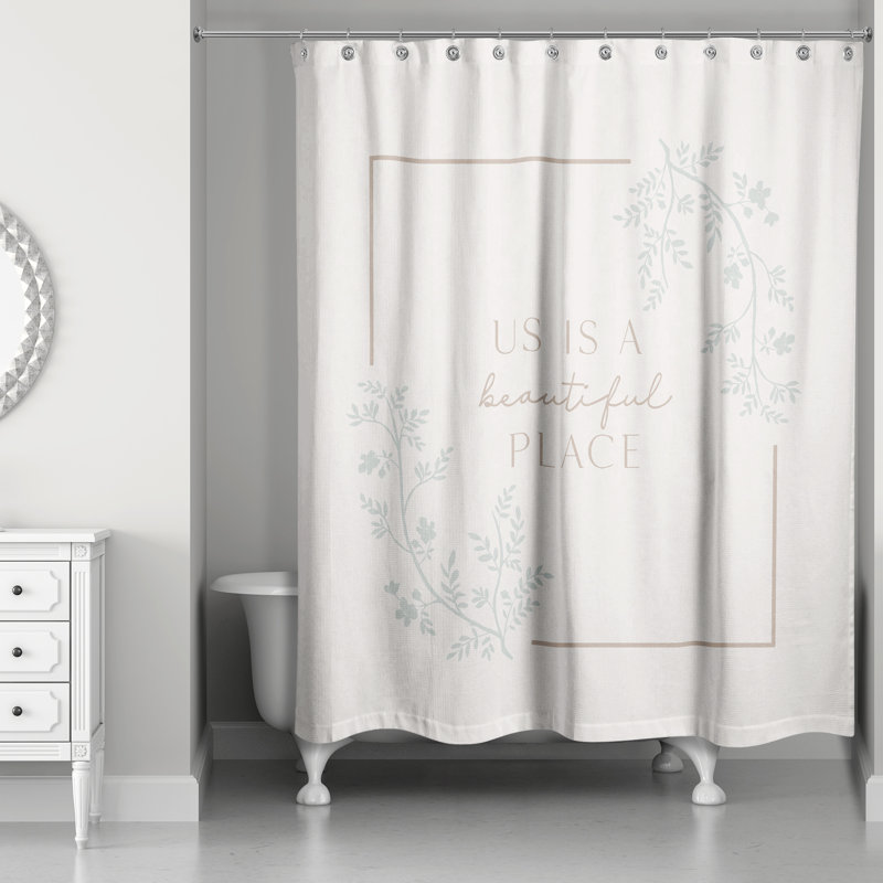 Us Beautiful Place Shower Curtain