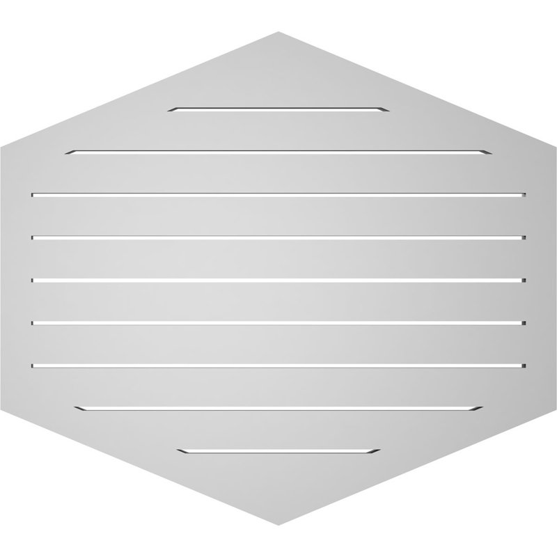 Pente verticale verticale en uréthane 5 pi, H 32 po x l 36 po x P 1,5 po