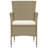  Dining Set Beige, Cream White, Black-659257545